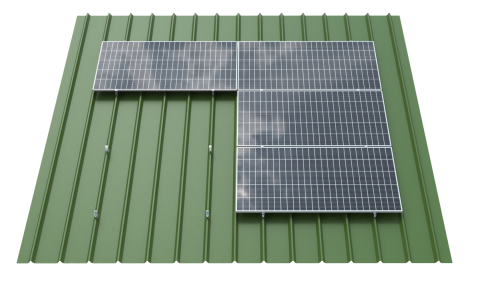 Solar Metal Roof kliplok Mount